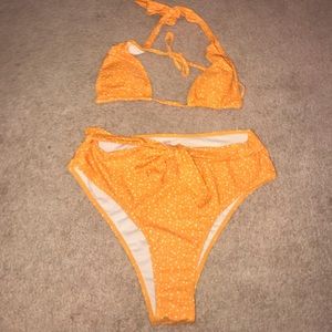 shein polka dot bikini